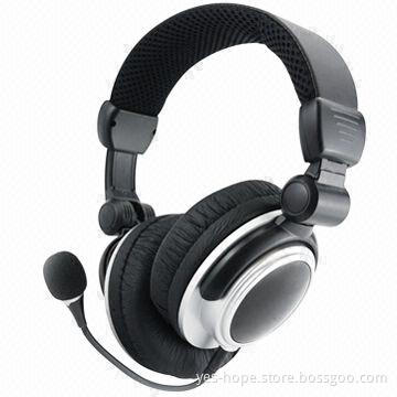 Multifunction Gaming Headset with CE, RoHS Marks, Customized Logos Available